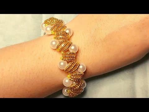 beaded bracelet