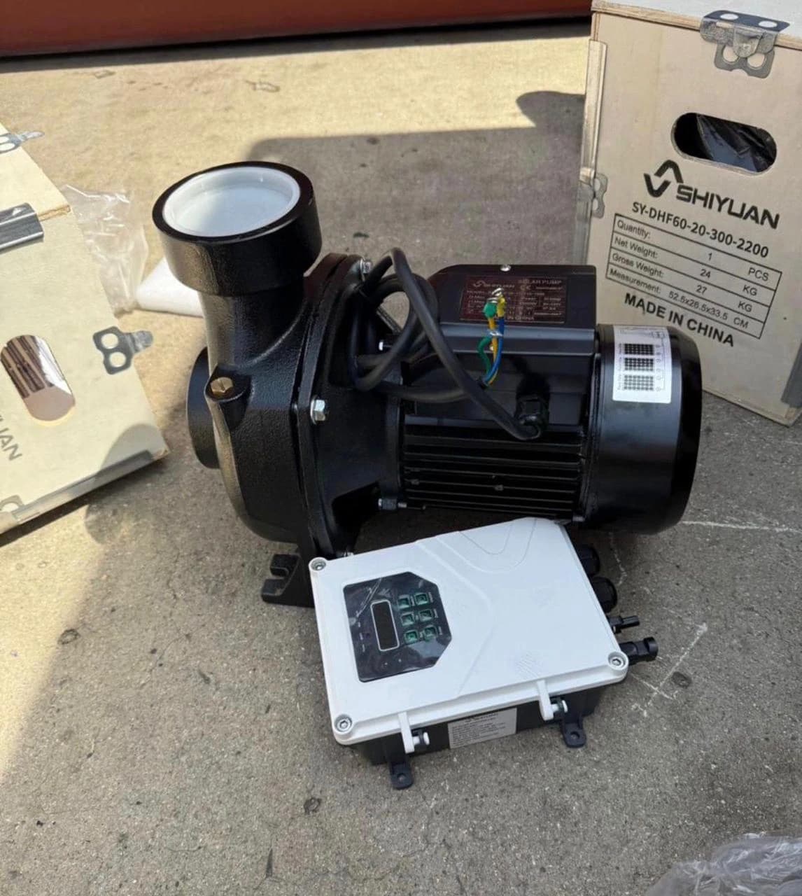 Shiyuan 3×3 DC Solar Water Pump | High Pressure Mono Block Pump | Brand New