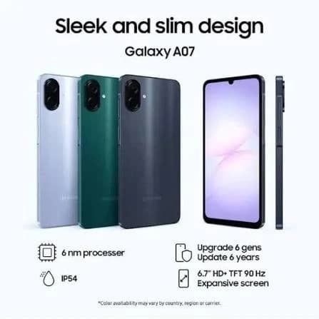 Samsung A07 4GB-64GB