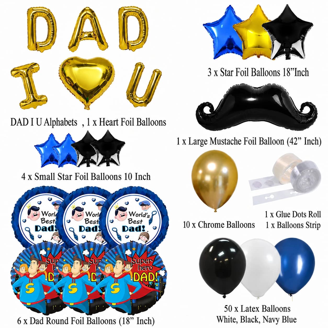 Father's Day - I love you decoration