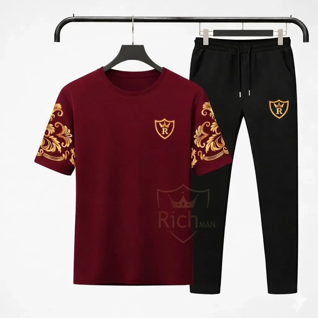 Branded style for tracksuit
