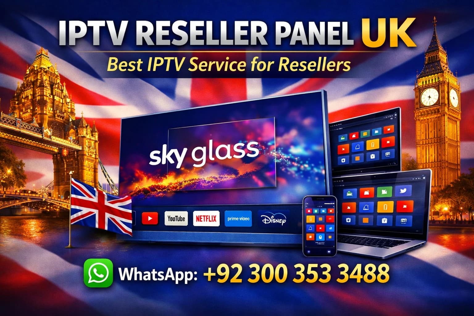 SKY GLASS IPTV – Premium Sports & Entertainment IPTV (UK)