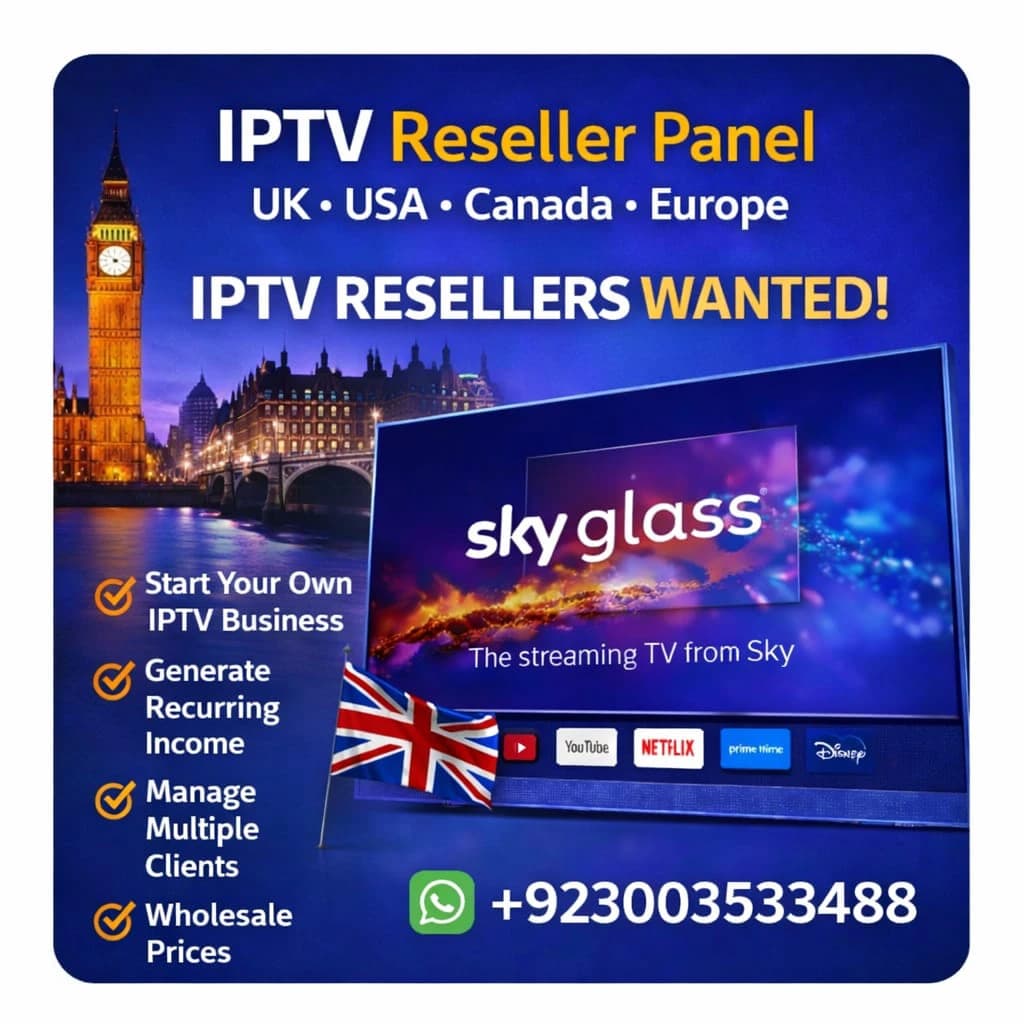 SKY GLASS IPTV – Stable IPTV Servers for UK Users