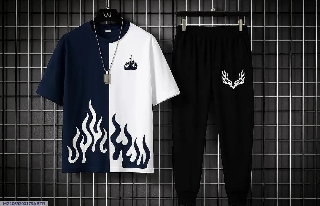 Micro interlock printed tracksuit