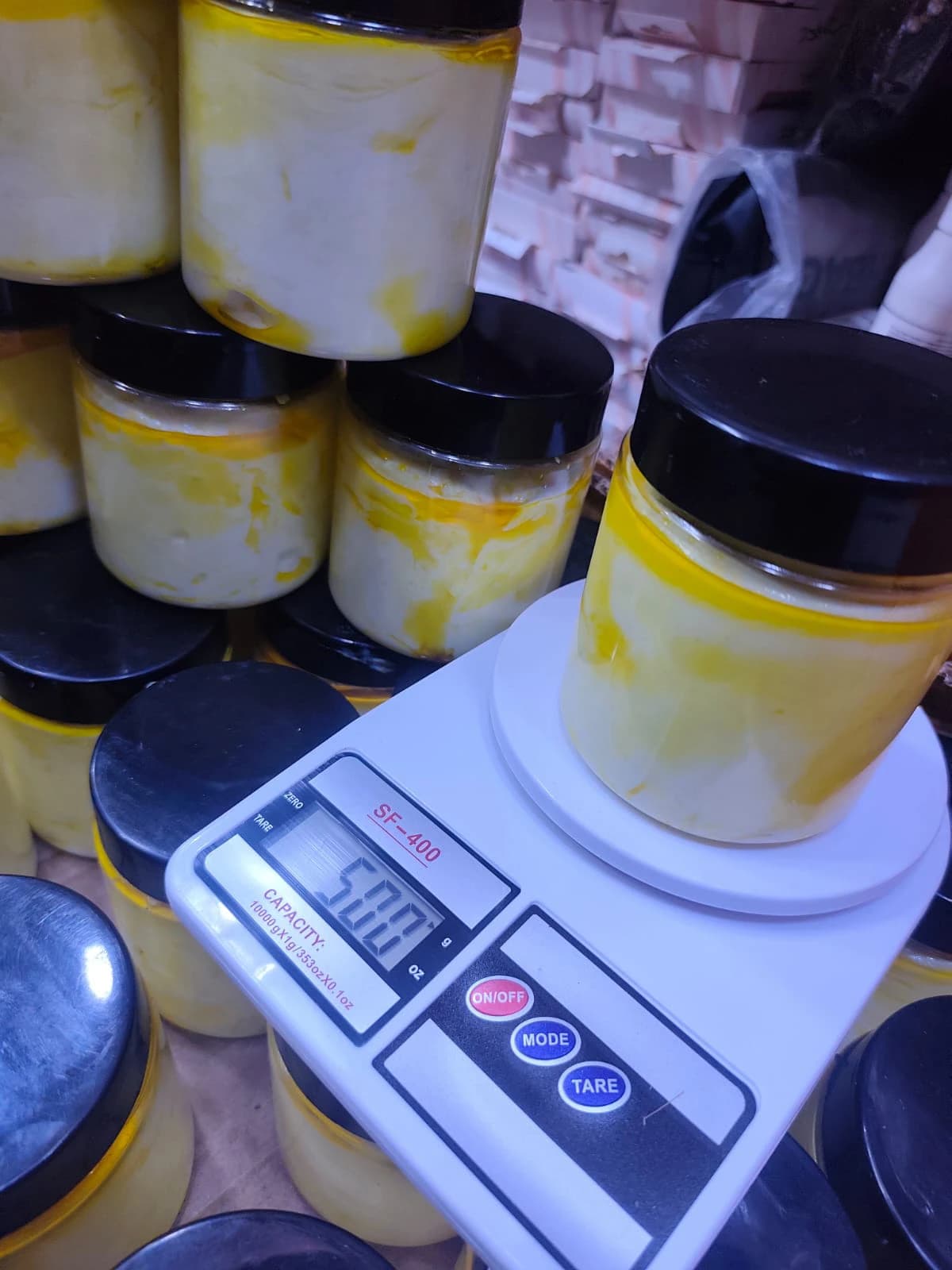 High Quality jar Watning cream