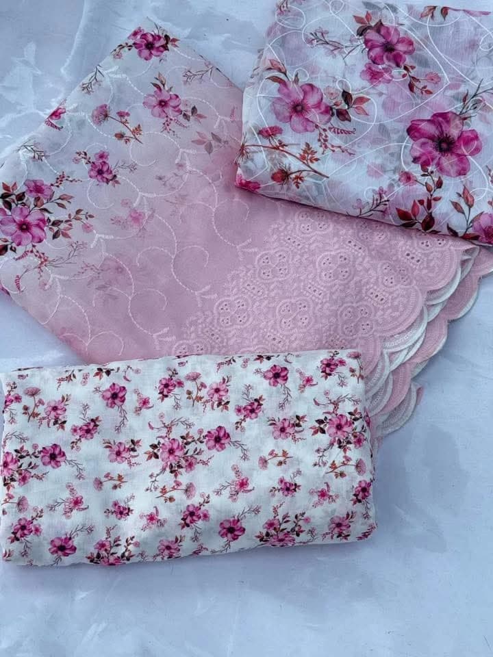 Beautiful unstitch 3pcs suit