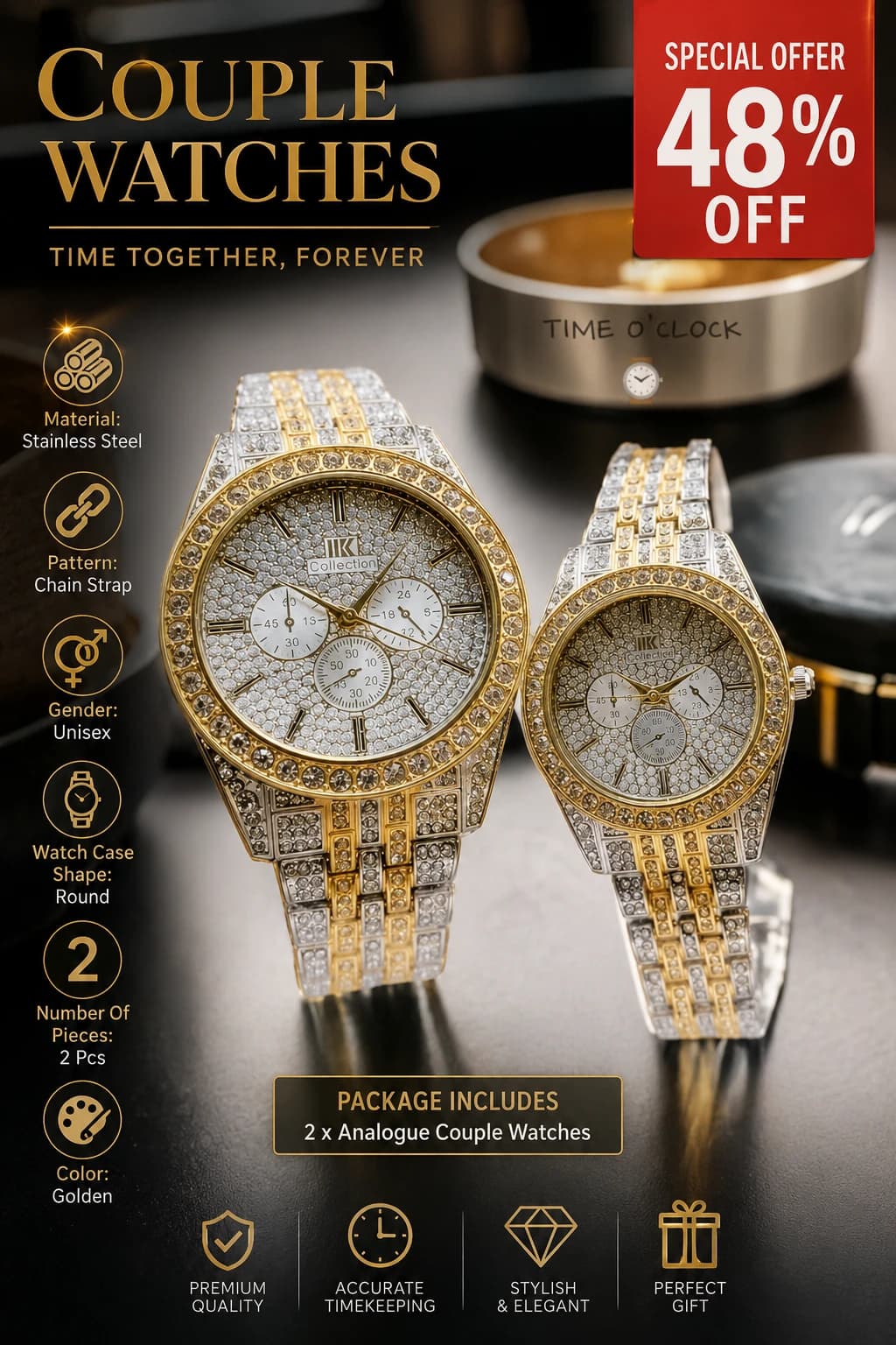 🔥 SPECIAL OFFER – 48% OFF 🔥
💖 Perfect Couple Gift 💖