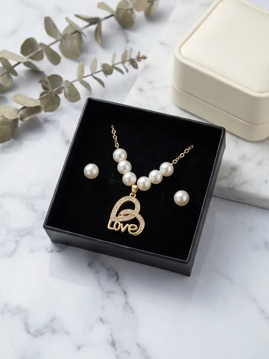 ✨ LUXURY GOLDEN PENDANT SET ✨